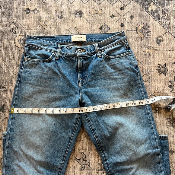 Baldwin women’s Kennedy low rise boyfriend jeans size 26 - Picture 9 of 10